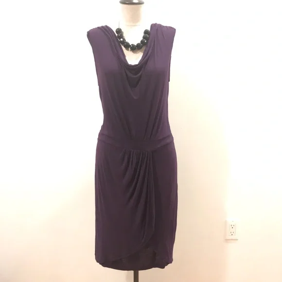 Design History | Dresses | Design Istory Violet Pleated Front Flared Dress  Size M Good Used Condition | Poshmark